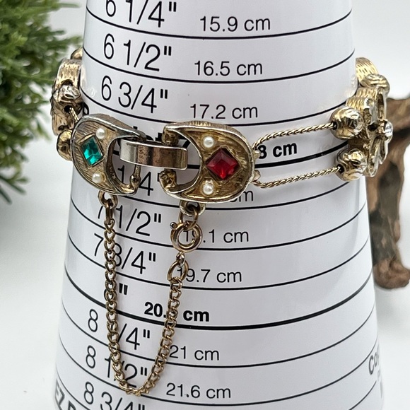 VINTAGE CRYSTAL BRACELET - Picture 5 of 7